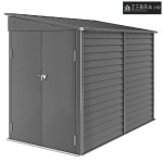Metalna vrtna kućica 3.5 m², 143x270x202 cm, s dvostrukim vratima