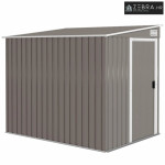 Metalna vrtna šupa 2,81 m² 154 x 206,5 x 181 cm Alatna šupa s jednoskl