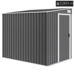 Metalna vrtna šupa 2,81 m² 154 x 206,5 x 181 cm Alatna šupa s jednoskl