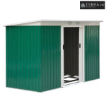 Metalna vrtna šupa 6,3 m³, 280 x 130 x 172 cm, s kliznim vratima, antr