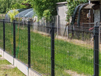 Panel ograda, 103 cm visine, 4 mm debljine, ANTRACIT / ZELENA