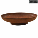 Posuda za vatru 80 cm čelična - Smeđa Φ 80 x 20 cm
