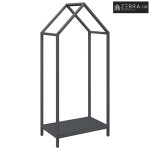 Stalak za drva antracit 40x25x90 cm hladno valjani čelik - Antracit 40