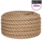 Uže od jute dužina 10 m debljina 40 mm - 40 mm 10 m Prirodna