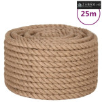 Uže od jute dužina 25 m debljina 24 mm - 24 mm 25 m Prirodna