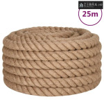 Uže od jute dužina 25 m debljina 36 mm - 36 mm 25 m Prirodna