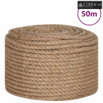 Uže od jute dužina 50 m debljina 12 mm - 12 mm 50 m Prirodna