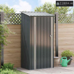 Vrtne šupe Antracit 103 x 74 x 200 cm Metal - Antracit 103 x 74 x 200