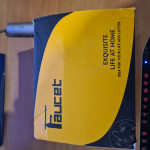 Crna mješalica za tuš kadu