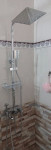 Mješalica + zidni tuš za kupaonu 25cm x 25 cm, boja KROM, NOVO