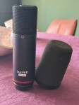 Scarlett Studio CM25 MkIII mikrofon + Kratki Stalak za Mikrofon