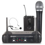 Tronios SKYTEC STWM722C 2-kanalni UHF bežični mikrofonski set