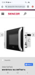 Mikrovalna pećnica Sencor 17l,jedva korištena,