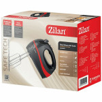 Zilan Mikser ručni, 5 brzina+turbo, 300 W, crveno/crna - ZLN8401 (ZLN8