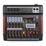 TRONIOS Power Dynamics PDM-T604 - 6-Channel multipurpose audio mixer