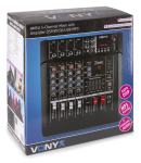 TRONIOS Vonyx AM5A 5-CHANNEL MIXER WITH AMPLIFIER DSP/BT/SD/USB/MP3