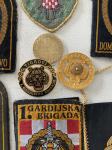 1.gardijska brigada Tigrovi metalna oznaka za beretku HV