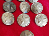 10 metalnih dugmadi jna