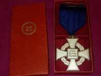 25 godina civilne službe, njemački 25 Year Faithful Service medal