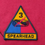 3 SPEARHEAD - 3. MEH. DIVIZIJA - U.S. - vojna oznaka