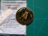 7. Gardijska Brigada-Pume Komemoracijski novčić