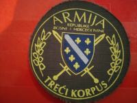 Armija Republike Bosne i Hercegovine treci kopus 1