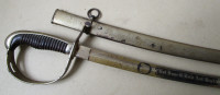 Bavarska topnička sablja 1905-1910