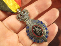 Belgijska medalja rada s pomičnom krunom, II red