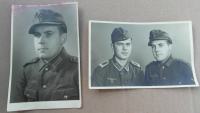 Dvije fotografije SS vojnika