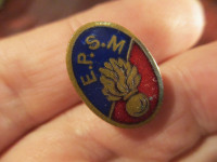 E.P.S.M artiljerija, francuska vojna značka na papučicu prije WW2