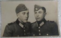 Fotografija pripadnika njemačkih vojnih policajaca u Hrvatskoj