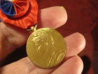 Francuska medalja časti rada za 30 godina 1939., srebro s pozl., 14.07