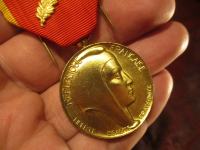 Francuska medalja Istočno industrijsko društvo, srebro s pozlatom, 24.