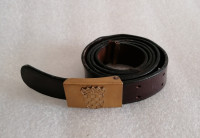 HV Svečani kožni opasač za hlače sa kopčom - Uski - 110 cm