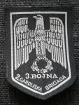 Oznaka, prišivka HVO 2. GBR 3. bojna