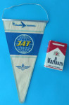 JAT (Jugoslavenski Aerotransport) velika vrlo stara ex Yu zastavica