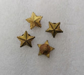 JNA 4 Zvijezdice za činove - Ikom ZG - Mali vijak