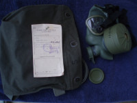 JNA zaštitna maska model M-1, veličina obrazine S