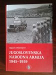 JNA Jugoslovenska narodna armija 1945–1959