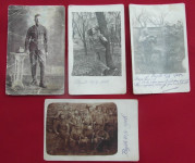 Lot fotografija Austrougarskih  vojnika