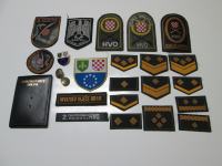 LOT vojnih oznaka - amblema HVO - Povoljno