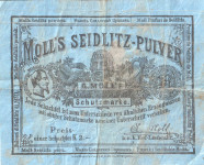 MOLLs SEIDLITZ-PULVER - k.u.k. Hof-Lieferant