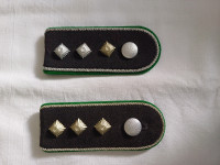Njemačka vojna oznaka, svečane epolete sa činom satnik