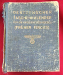 Njemački džepni kalendar za časnike iz 1942 godine