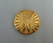 Plaketa zlatna sa 22. Prvenstva u streljaštvu - Zagreb