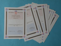 R.H. LOT 15 KOM DIPLOMA " SPOMENICE DOMOVINSKOG RATA 1990-1992".