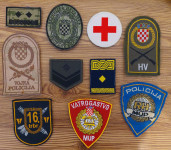 ● Set od 10 raznih vojnih oznaka, jeftino! ●