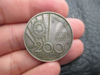SFRJ - 200 DINARA 1977 - srebro - Josip Broz Tito