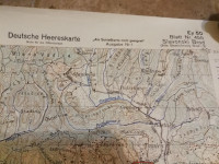 SLAVONSKI BROD  Wehrmacht Heeres Karta iz 1943