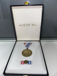 Spomen medalja Ljeto 95 - kompletna sa zamjenicom.